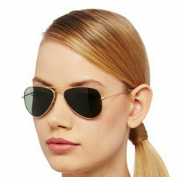 smallest ray ban aviator size